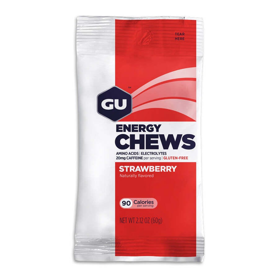 Gu Energy Chews 60g Strawberry