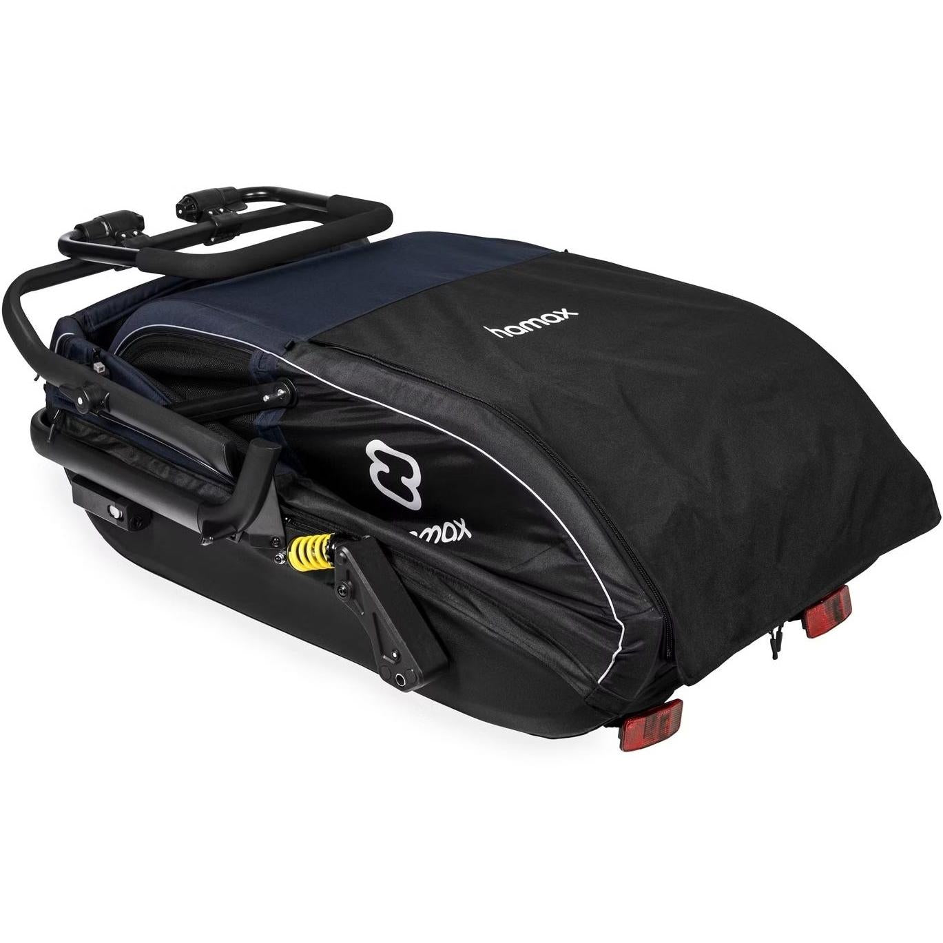 Hamax Pluto Dog Trailer Large Navy/Black