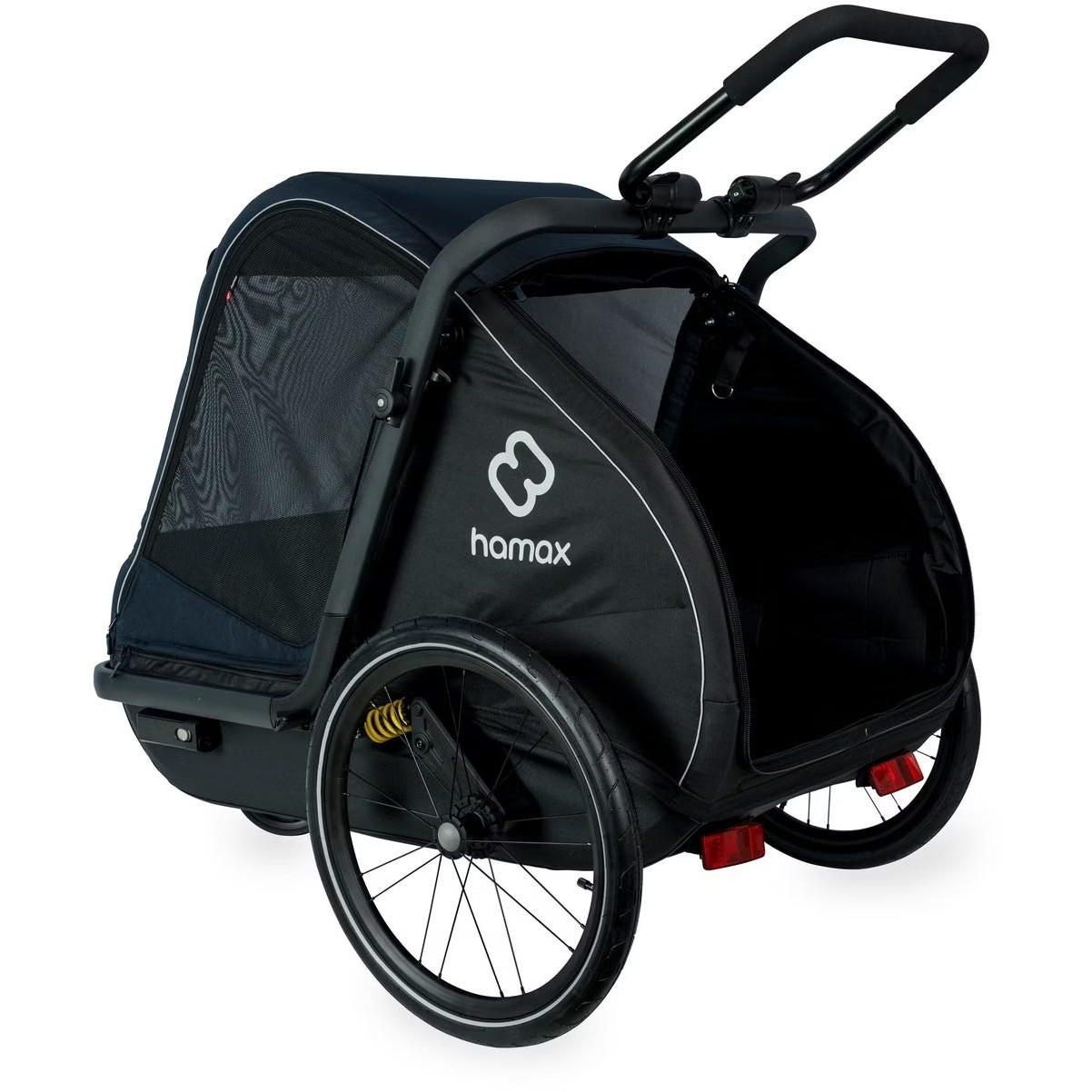 Hamax Pluto Dog Trailer Large Navy/Black