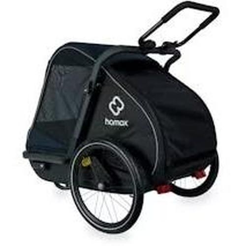 Hamax Pluto Dog Trailer Large Navy/Black