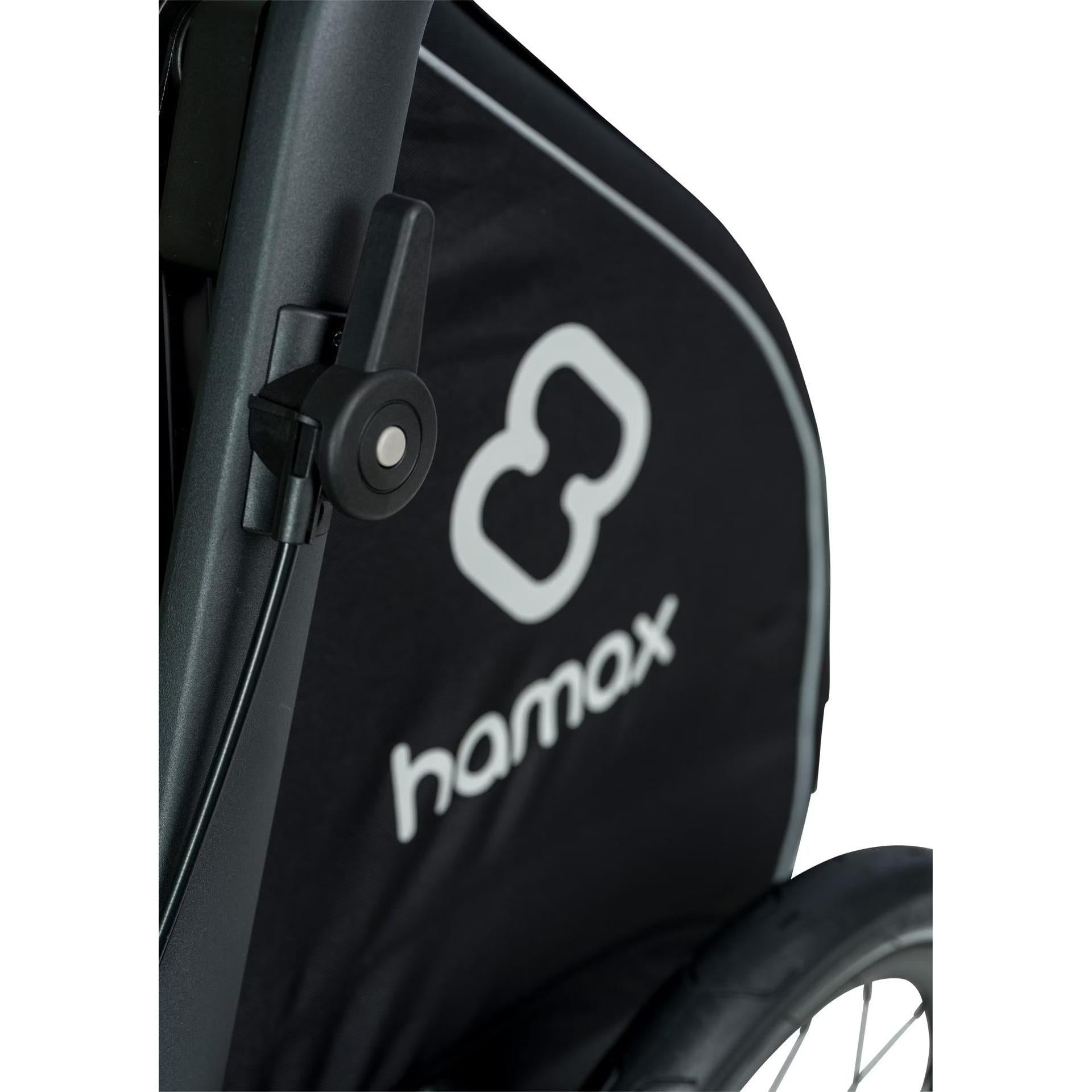 Hamax Pluto Dog Trailer Large Navy/Black