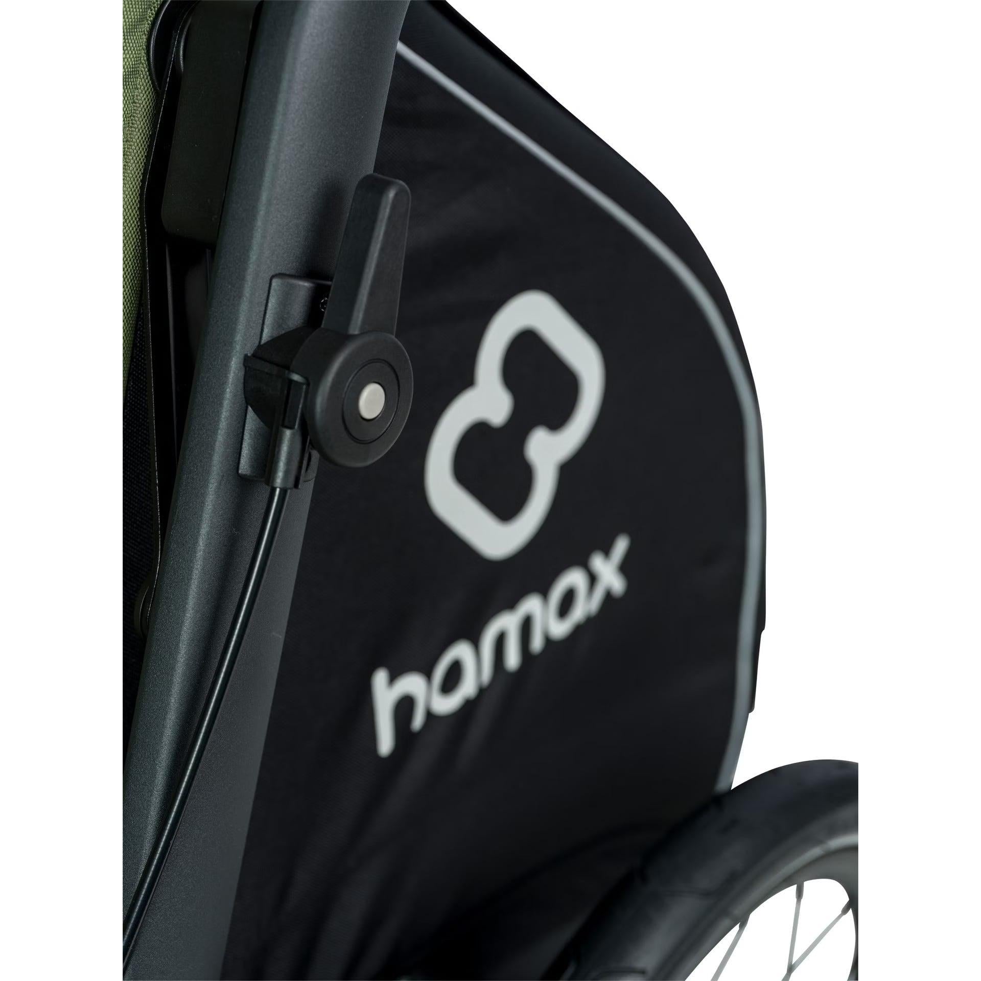 Hamax Pluto Dog Trailer Medium Green/Black