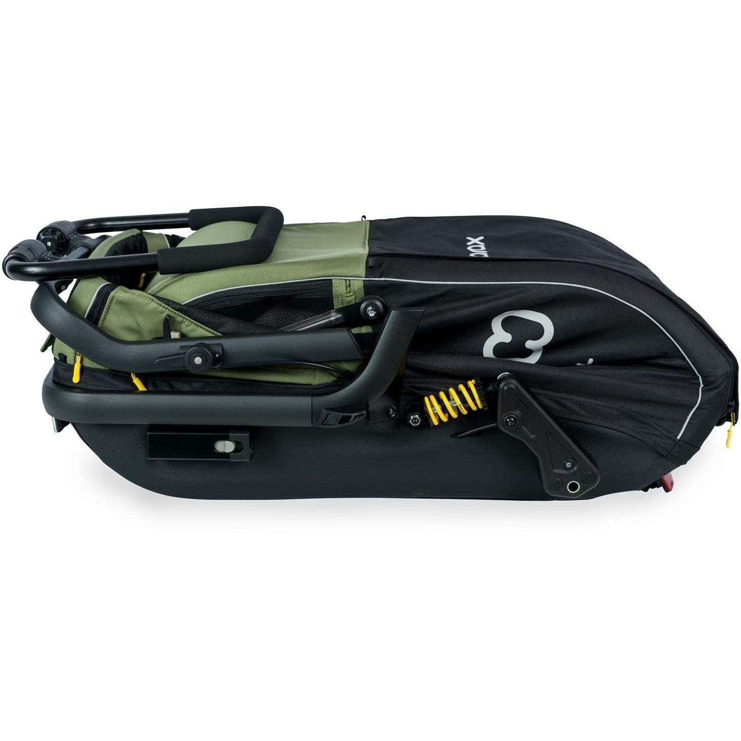 Hamax Pluto Dog Trailer Medium Green/Black