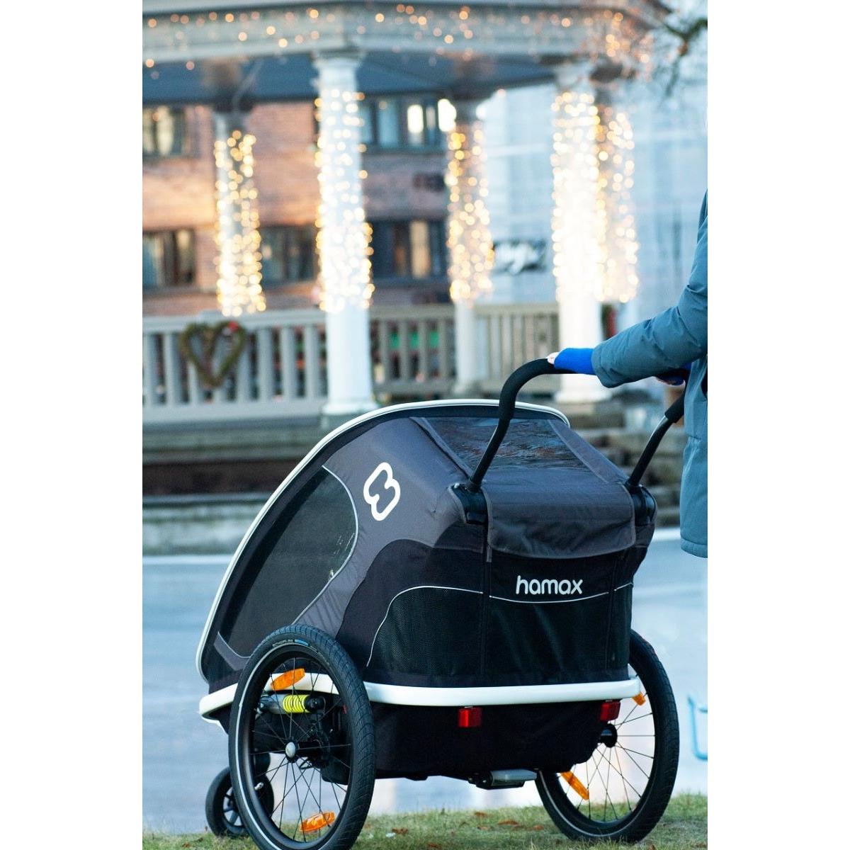 Hamax Outback Two Trailer With Recline - Two Child