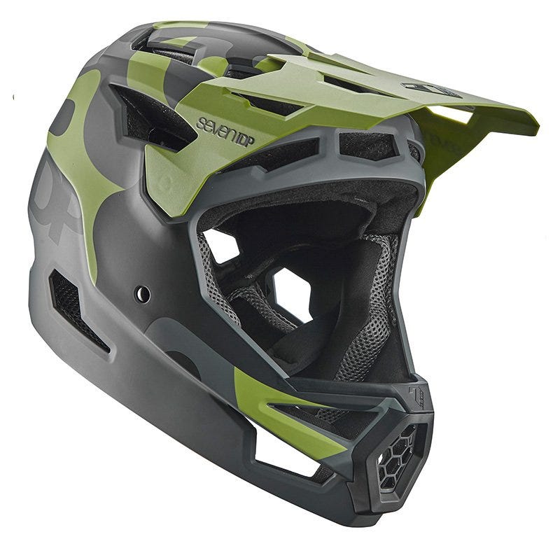 Seven iDP Project23 ABS Full Face Helmet Army Camo