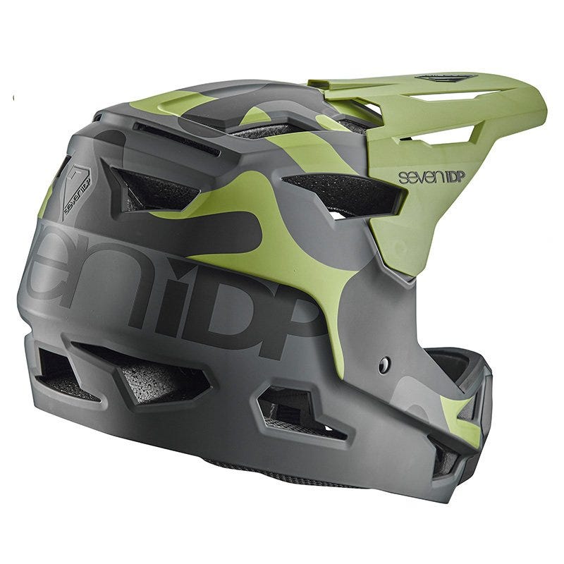 Seven iDP Project23 ABS Full Face Helmet Army Camo