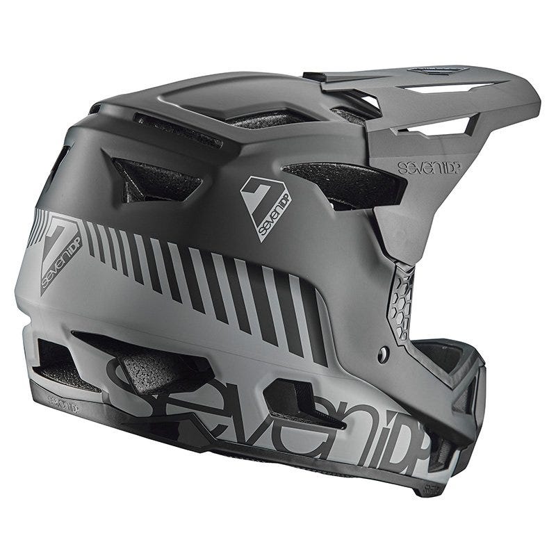 Helmet Fullface Seven 7iDP Project 23 GF Graphite/Black