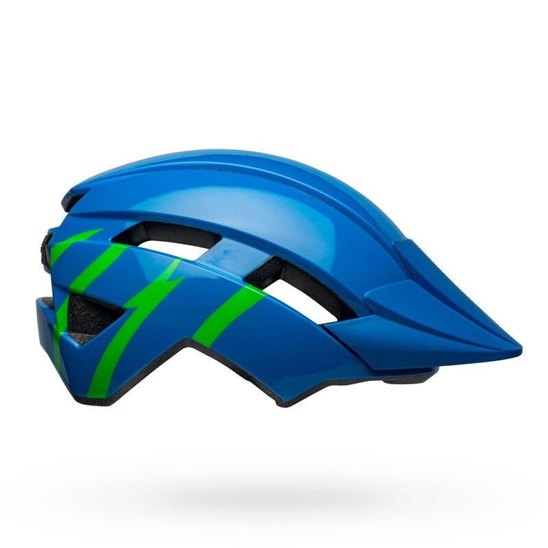 Helmets Bell Sidetrack II Blue/Green