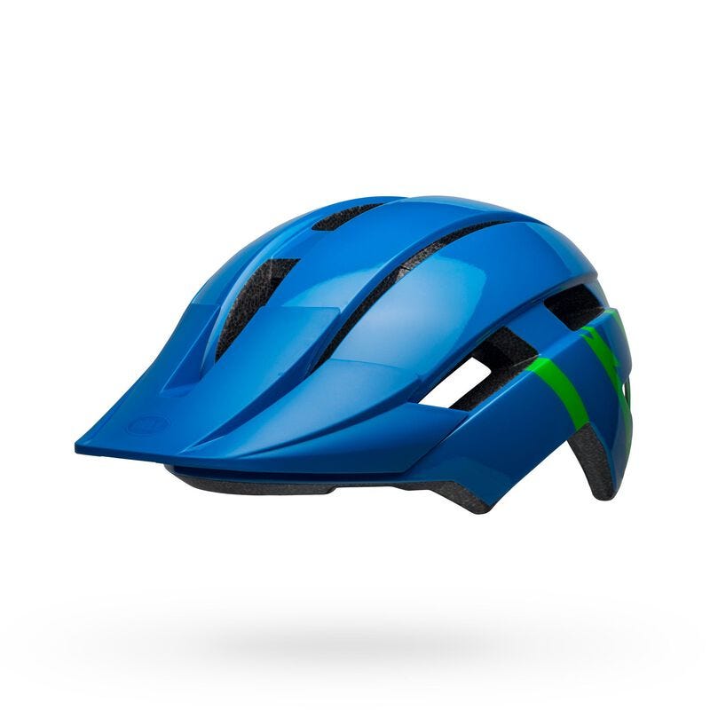Helmets Bell Sidetrack II Blue/Green