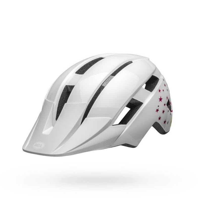 Bell Sidetrack II MIPS Kids Helmet White/Stars