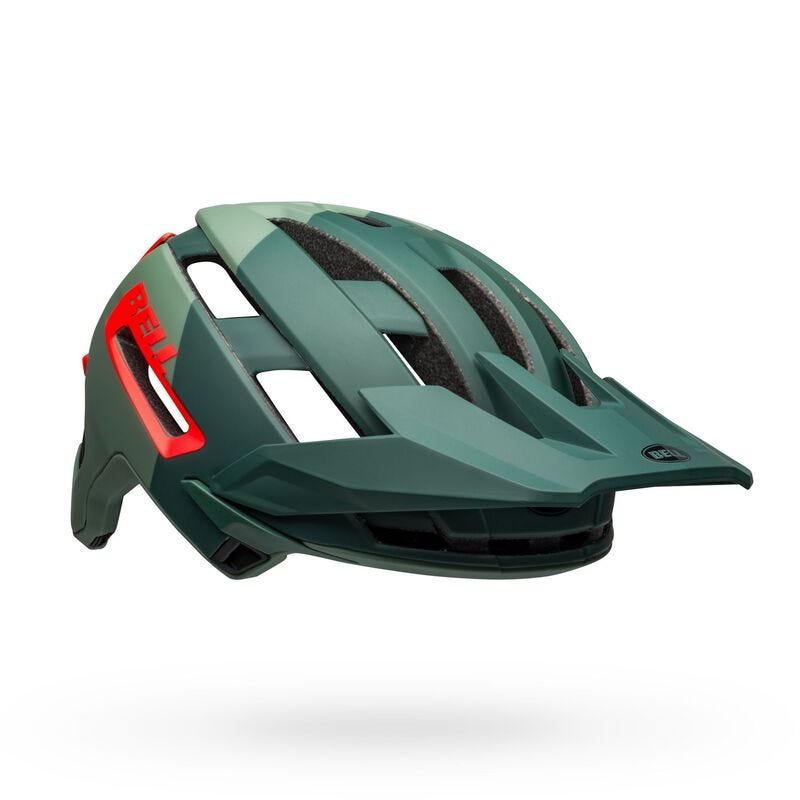 Bell Super Air R Spherical Mips Fullface Helmet Green/Infrared