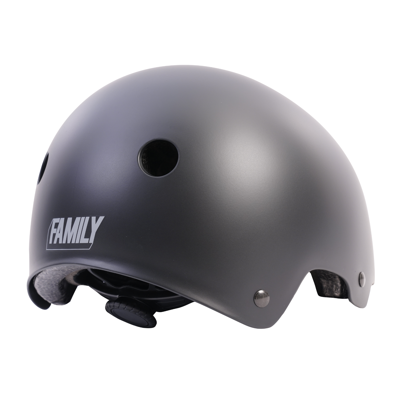 Family BMX Helmet Flat Black