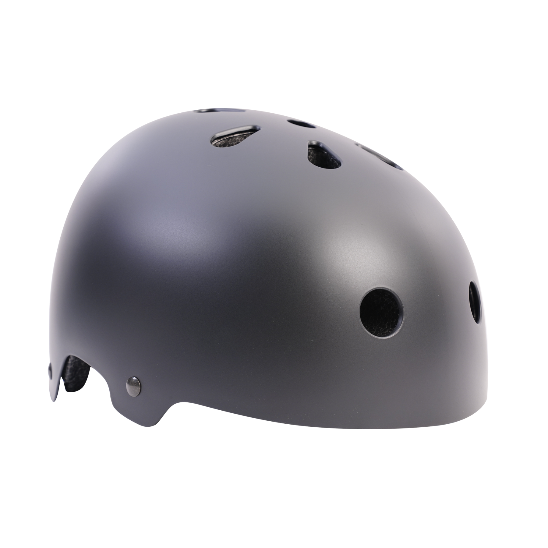 Family BMX Helmet Flat Black