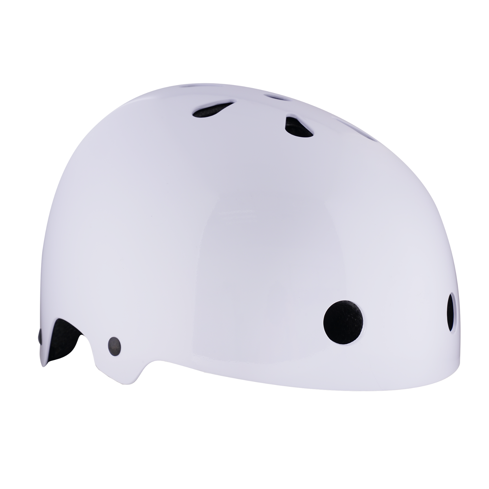 Family BMX Helmet Gloss White