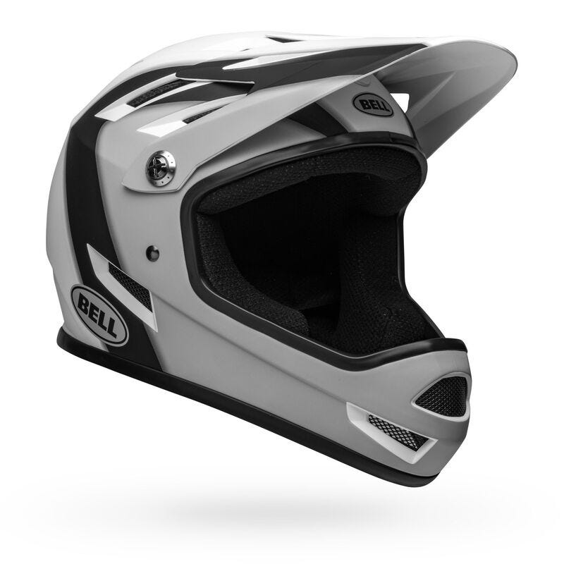 Bell Sanction Full Face Helmet Matte Black/White