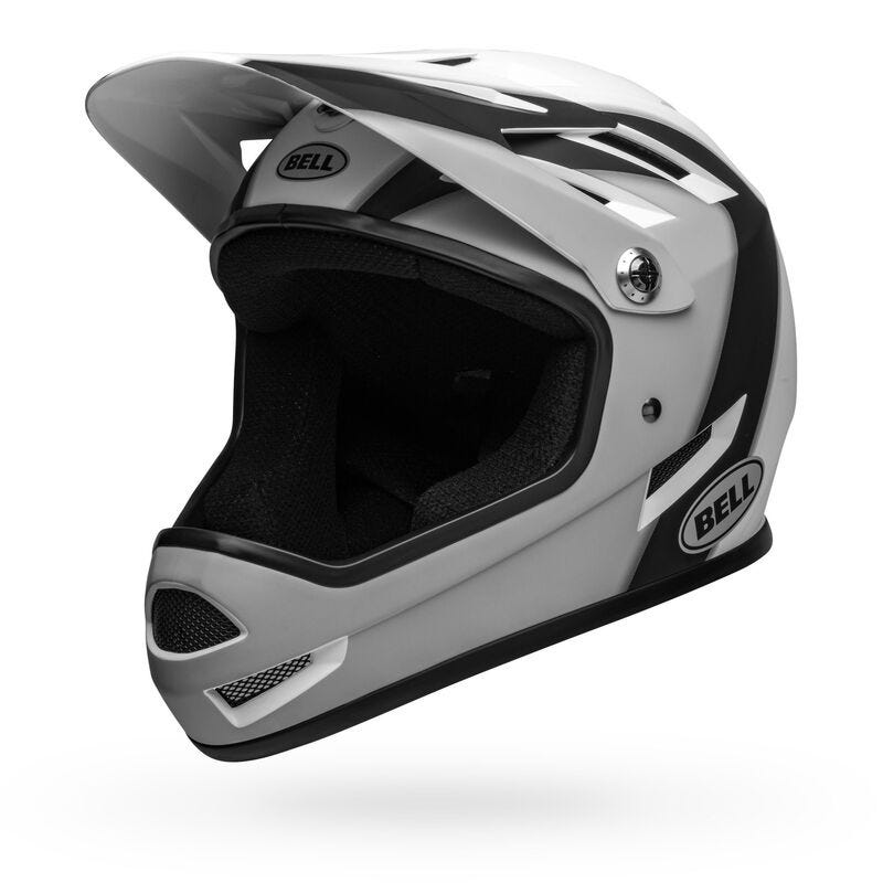 Bell Sanction Full Face Helmet Matte Black/White