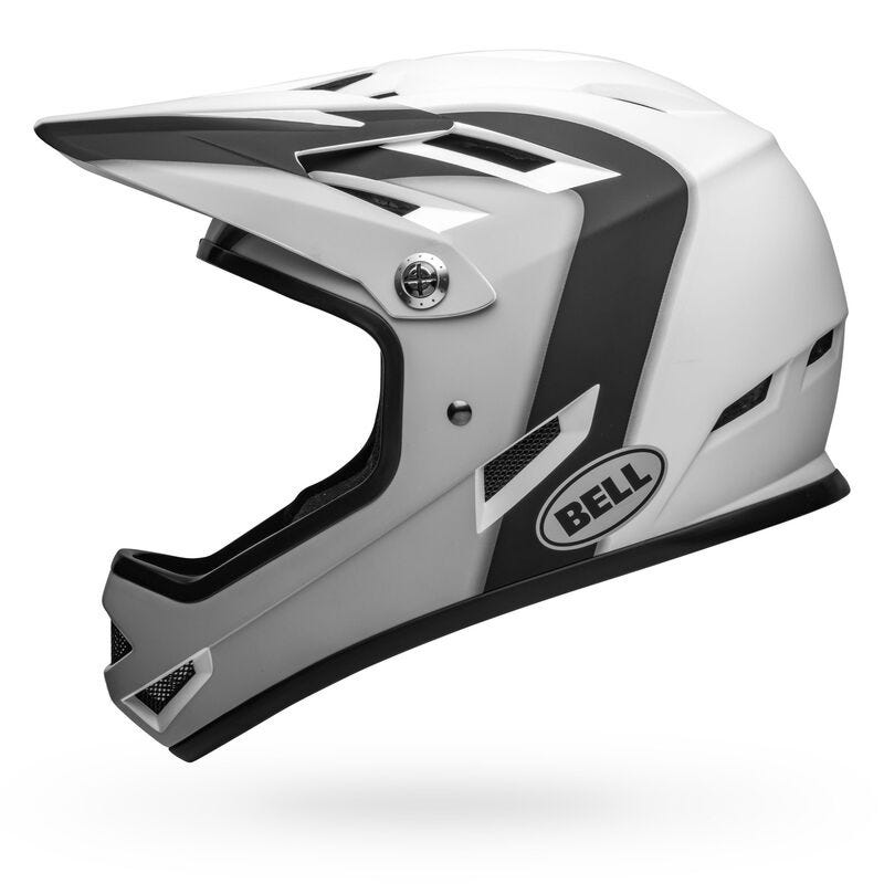 Bell Sanction Full Face Helmet Matte Black/White