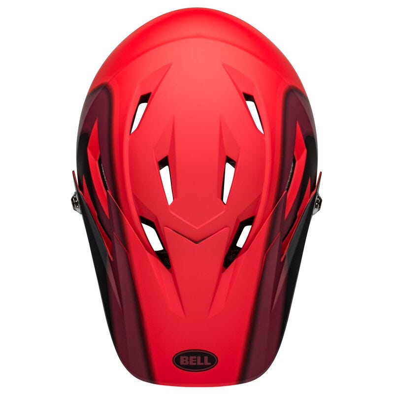 Fullface Bell Sanction Matte Red/Black