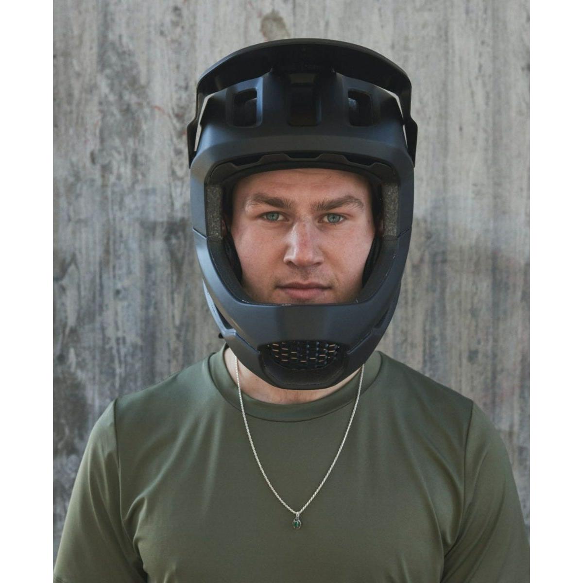 POC Otocon Full Face MTB Helmet Uranium Matte Black