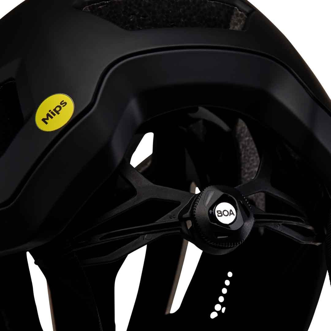 FOX Crossframe Pro MIPS Helmet Matt Black 2025