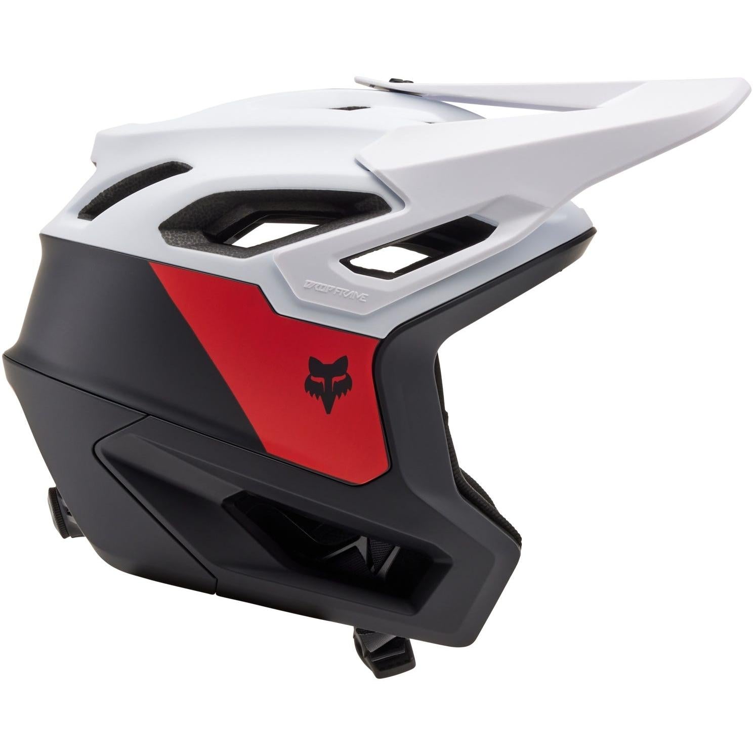 FOX Dropframe Pro MTB Helmet Black/White 2024
