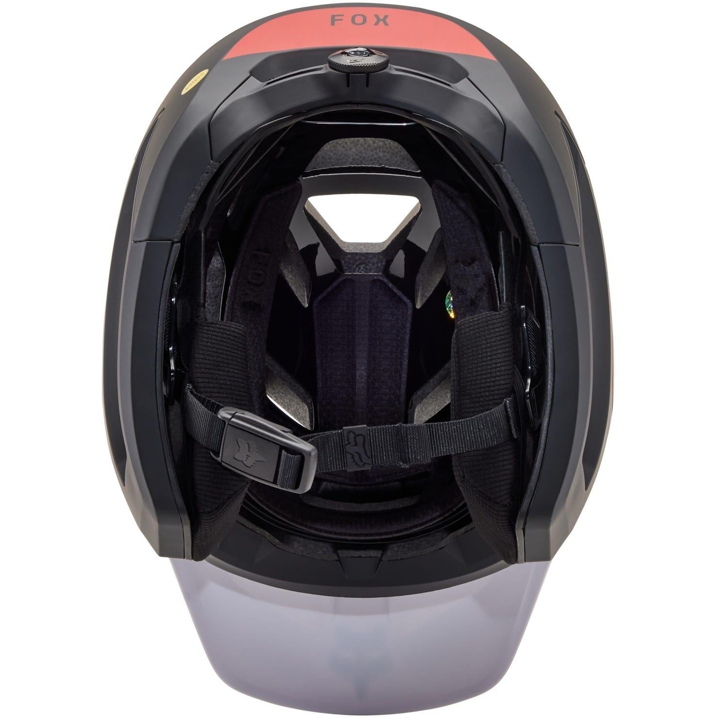 FOX Dropframe Pro MTB Helmet Black/White 2024