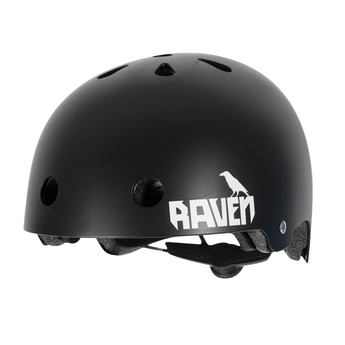Raven BMX Helmet Satin Black