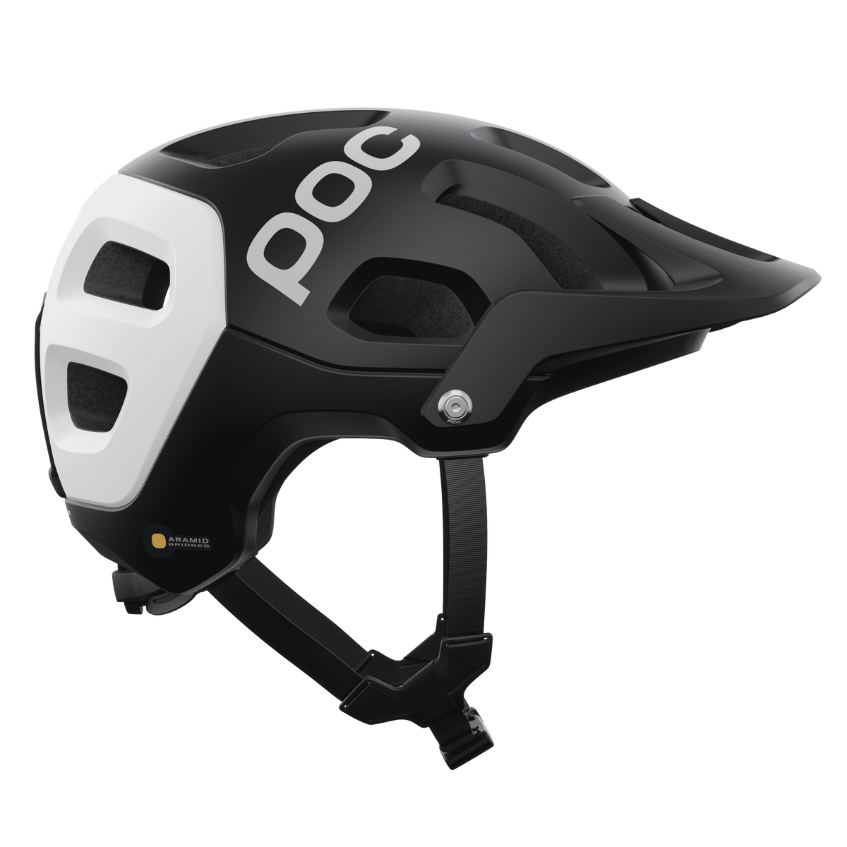 POC Tectal Race MIPS MTB Helmet Uranium Black/White