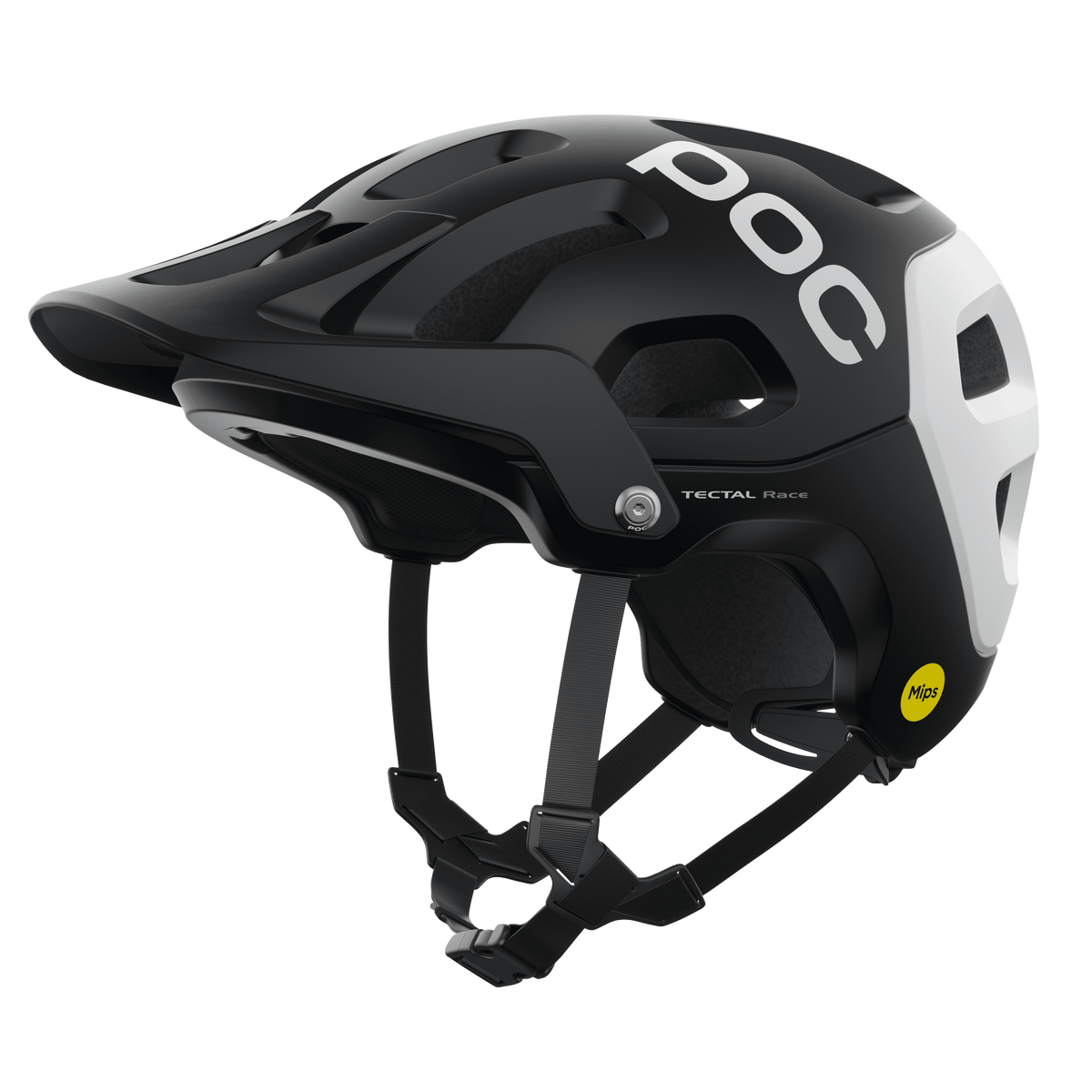 POC Tectal Race MIPS MTB Helmet Uranium Black/White