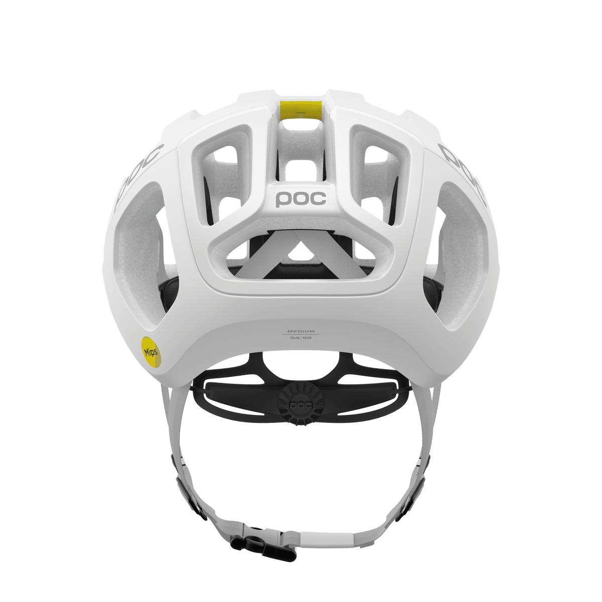 POC Ventral AIR MIPS Helmet Matt White/Silver