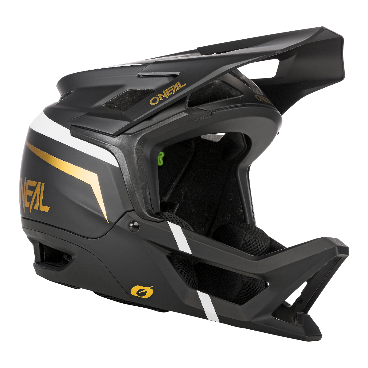 O'Neal Transition Fullface Helmet Flash Black/White/Gold