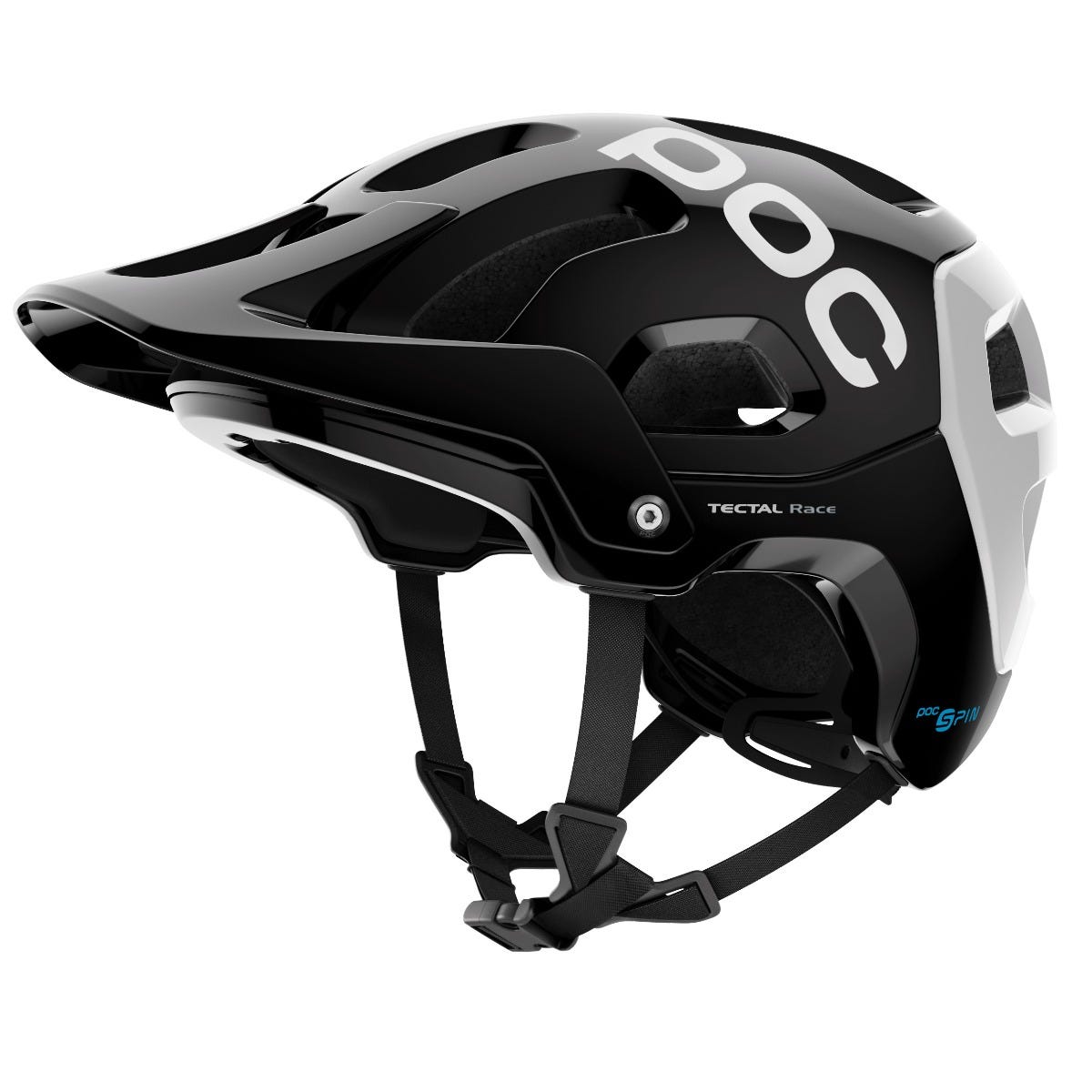 POC Tectal SPIN Helmet Black/White