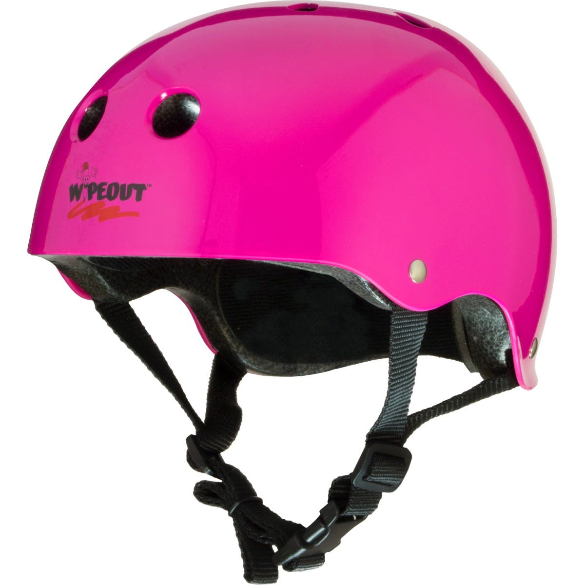 Wipeout Youth Helmet Neon Pink