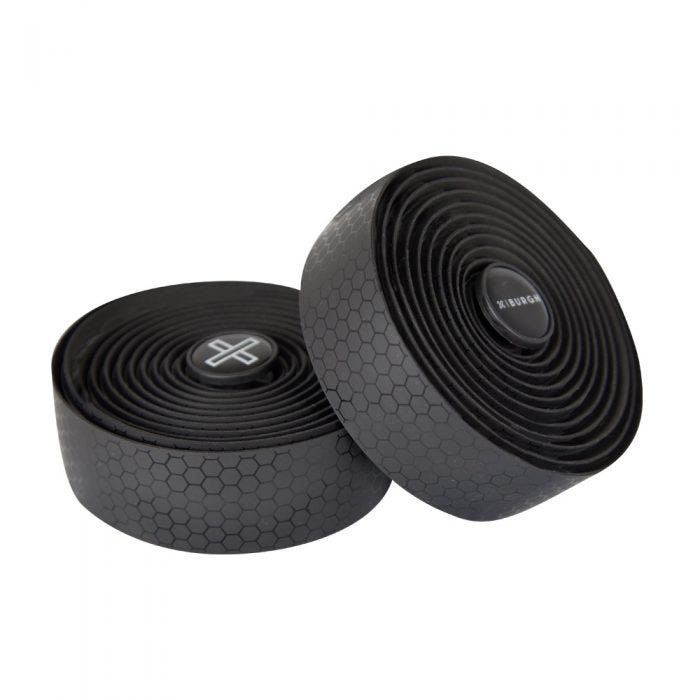 Burgh Hex Stealth Bar Tape Black 2.5mm