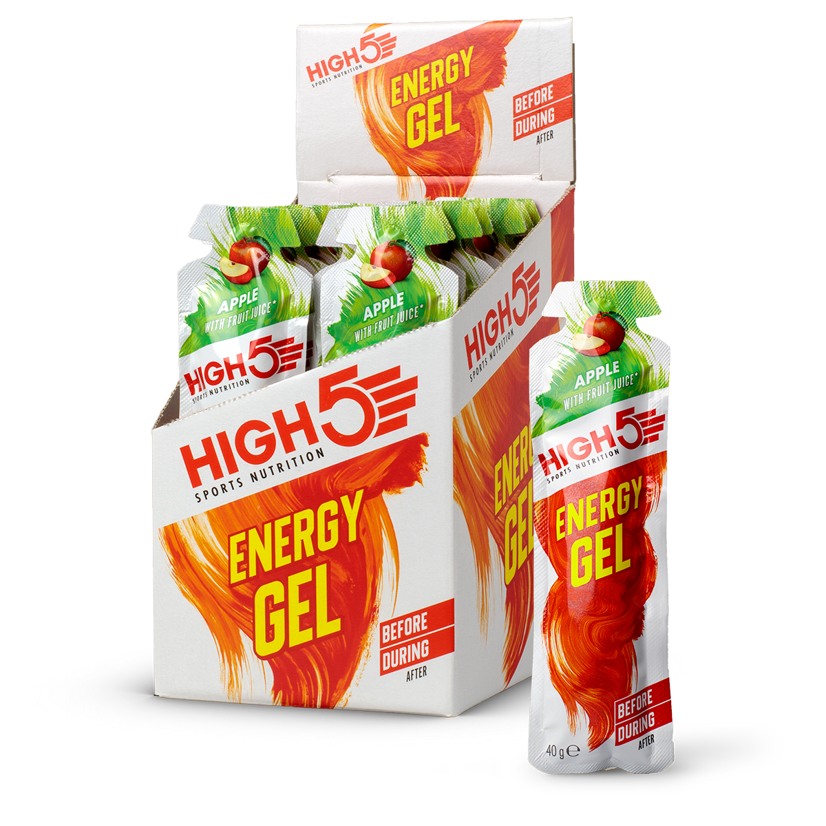 HIGH5 Energy Gel Apple Box of 20