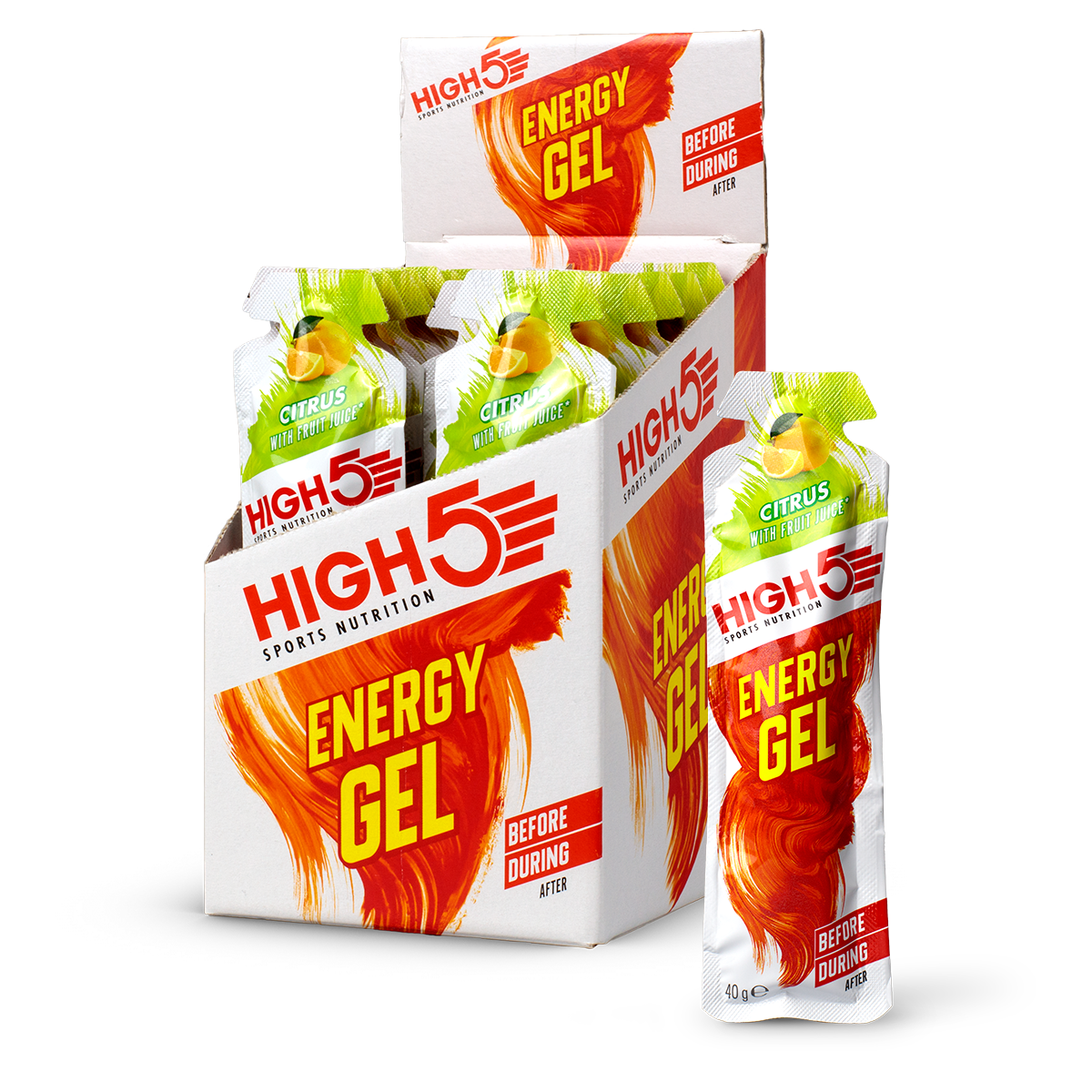 HIGH5 Energy Gel Citrus Box of 20