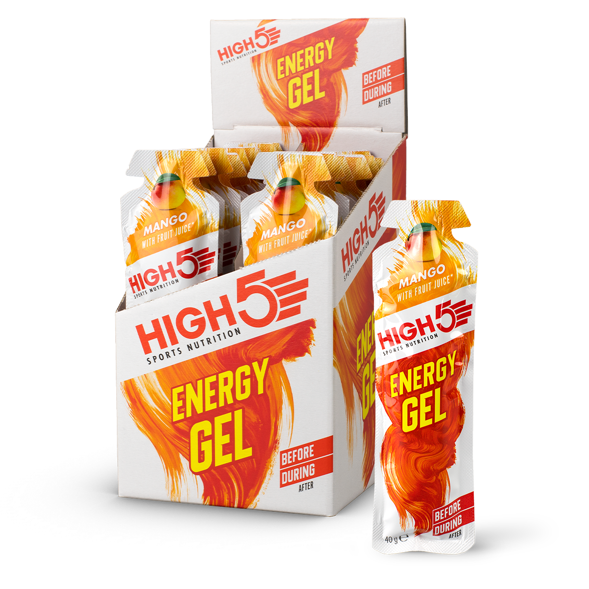 HIGH5 Energy Gel Mango Box of 20
