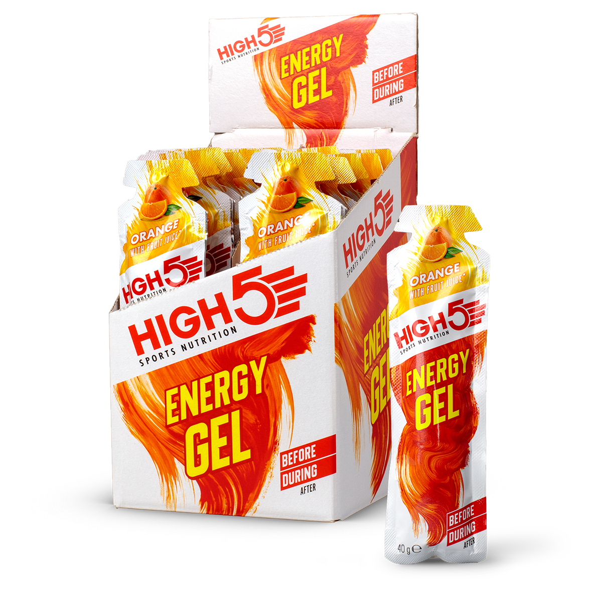 HIGH5 Energy Gel Orange Box of 20