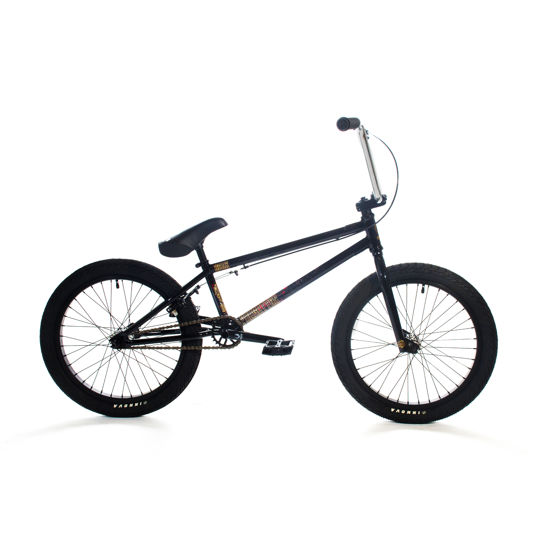 Forgotten Hoax BMX Bike 21 Inch TT Gloss Black