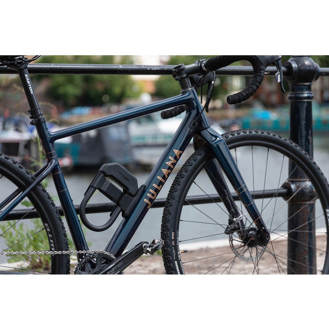 【ヒップロック】Hiplok DX with FRAME CLIP Hiplok DX Bike Lock with Frame Clip Black - Bikebug