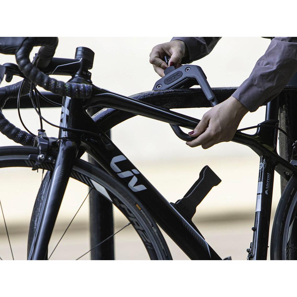 【ヒップロック】Hiplok DX with FRAME CLIP 自転車 U字ロック 鍵 カギ ロック フレーム ヒップロック HIPLOK