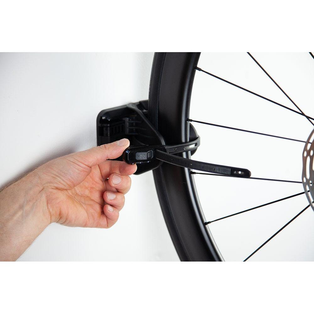 Hiplok JAW PLUS Wall Rack & Lock Black
