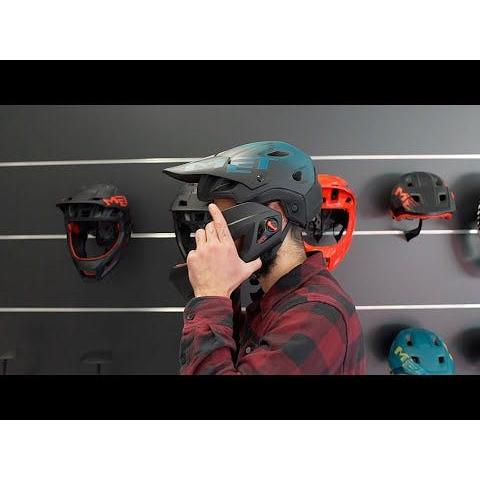 MET Parachute MCR Fullface Helmet Camo/Lime Green