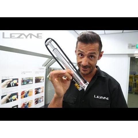 Lezyne Micro Floor Drive HVG Floor Pump Black/Hi Gloss