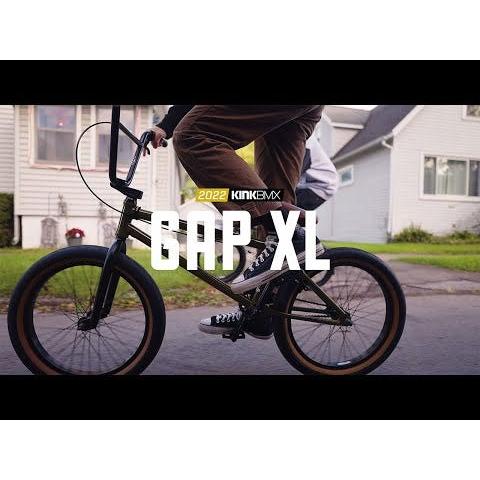 Kink Gap XL BMX Bike Matte Aurora Black 2023