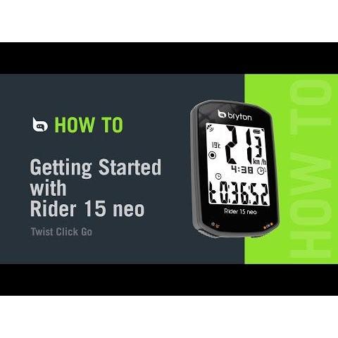 Bryton Rider 15E Neo Bike Computer