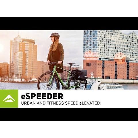 Merida eSpeeder 400 EQ Electric Flat Bar Road Bike Silk Green