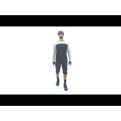 Endura MT500 Burner Long Sleeve MTB Jersey Ink Blue