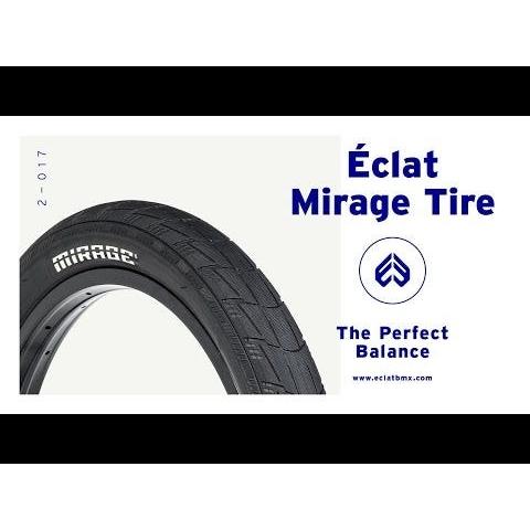 Eclat Mirage Folding Lightweight BMX Tyre 20 X 2.25''