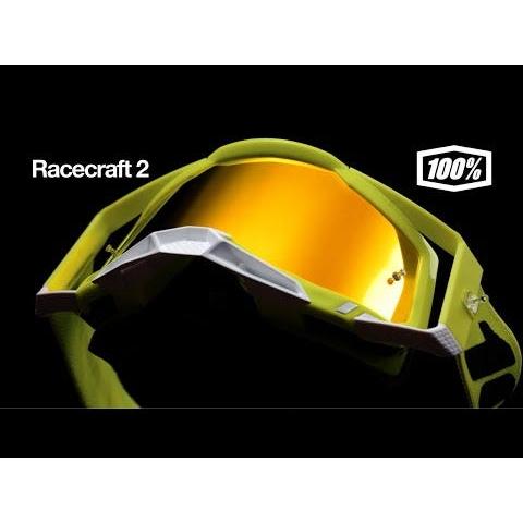 100% Racecraft 2 Goggles Battleship Grey